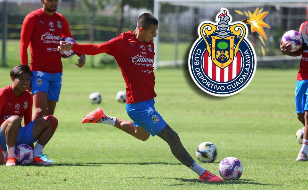 Chivas dio su versión sobre la "broma" del Piojo Alvarado. FOTO: @Chivas