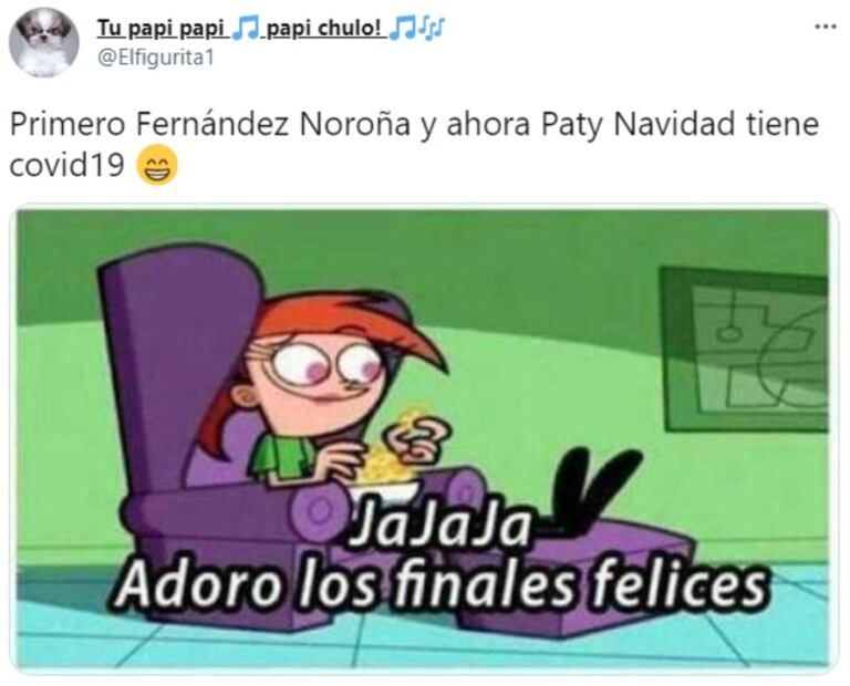 Paty Navidad tiene Covid-19 y estallan los memes en las redes sociales