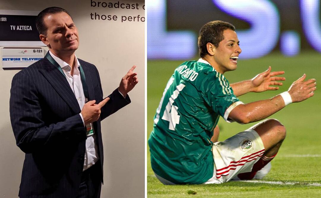 Christian Martinoli nunca se ha referido a Javier Hernández por su apodo de Chicharito. Foto: Especial