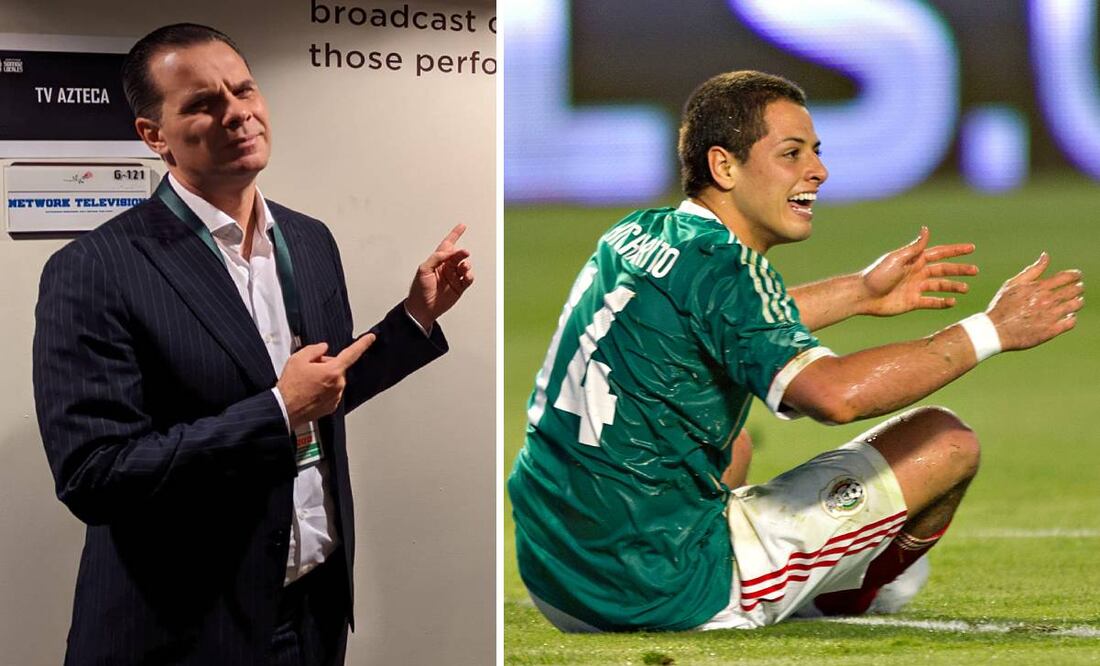 Christian Martinoli nunca se ha referido a Javier Hernández por su apodo de Chicharito. Foto: Especial