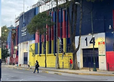 ¡Será el nuevo estadio azulcrema! La casa del Atlante la están pintando con los colores del América