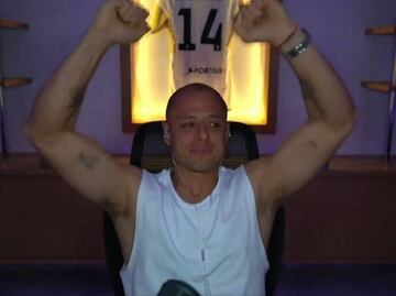 Chicharito Hernández lloró cuando Olimpo United se coronó en la Américas Kings League