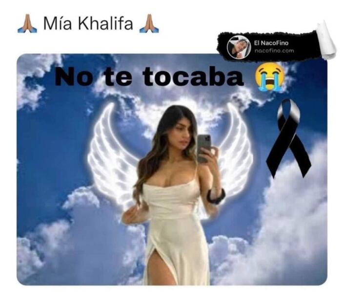 Los 10 mejores memes de la supuesta muerte de Mia Khalifa