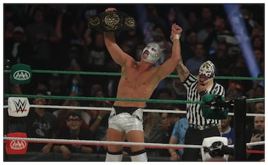 El Grande Americano derrota a Dominic Mysterio en lucha por el megacampeonato de la AAA 
