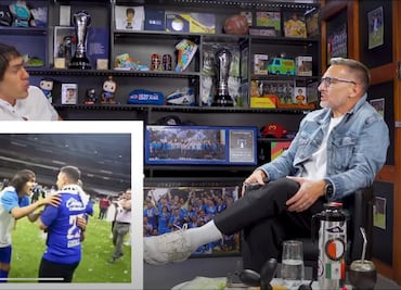 'Chaco' Giménez afirma que puso los 'renacuajos' en el noveno título de Cruz Azul