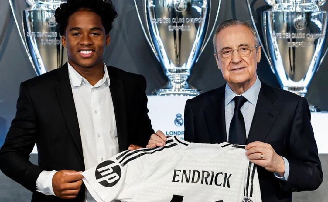 Endrick, la promesa brasileña que aún no despega en el Real Madrid. Fuente: Instagram @endrick