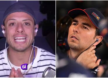 VIDEO: ¡Con todo! Chicharito respondió a las polémicas declaraciones de Checo Pérez