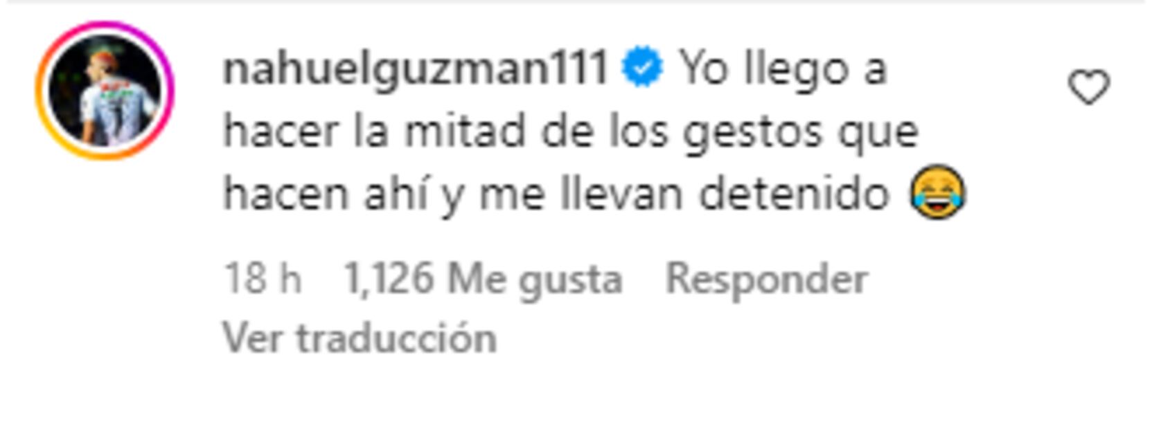 Este fue el comentario lanzado por el Patón en las redes sociales. FOTO: Captura