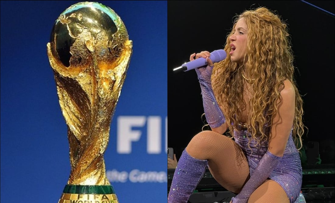 Shakira llegó a Televisa por el Mundial 2026. FOTO: Especial / @TUPrensa
