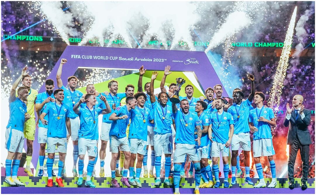 Manchester City campeón del Mundial de Clubes / FOTO: Twitter @manc
