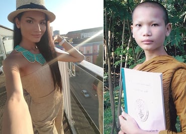 Mimi Tao, un transexual que pasó de ser monje budista a supermodelo
