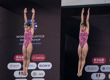 Las gemelas Cueva ganaron medalla de plata para México en la Copa del Mundo de Guadalajara