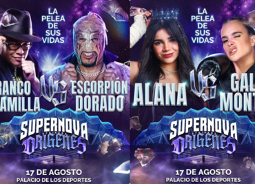 Escorpión Dorado y Franco Escamilla se enfrentarán; Alana Flores y Gala Montes completan el cartel