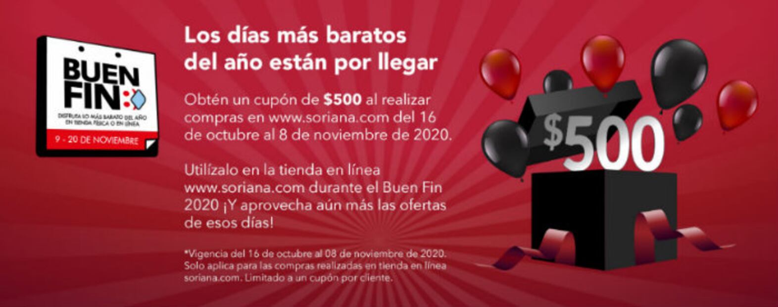 5 promociones imperdibles para El Buen Fin 2020