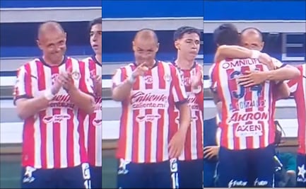'Chicharito' y su emotivo gesto con la ‘Hormiga’ González en la victoria de Chivas sobre León