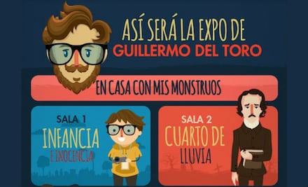 Los monstruos que vas a encontrar en la expo de Guillermo del Toro