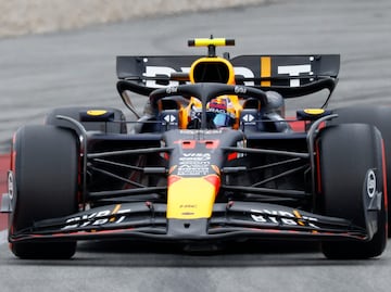 Checo Pérez finaliza en octavo en la Qualy, arrancará desde el cajón 11 en el GP de España