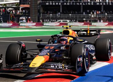 Red Bull sufre en la Práctica Libre 2 del GP de México; Checo Pérez quedó noveno y Max Verstappen no la completó