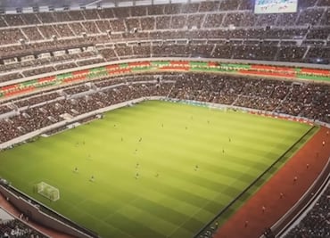 Estadio Azteca revela primeras imágenes de cómo quedará tras la remodelación para el Mundial 2026