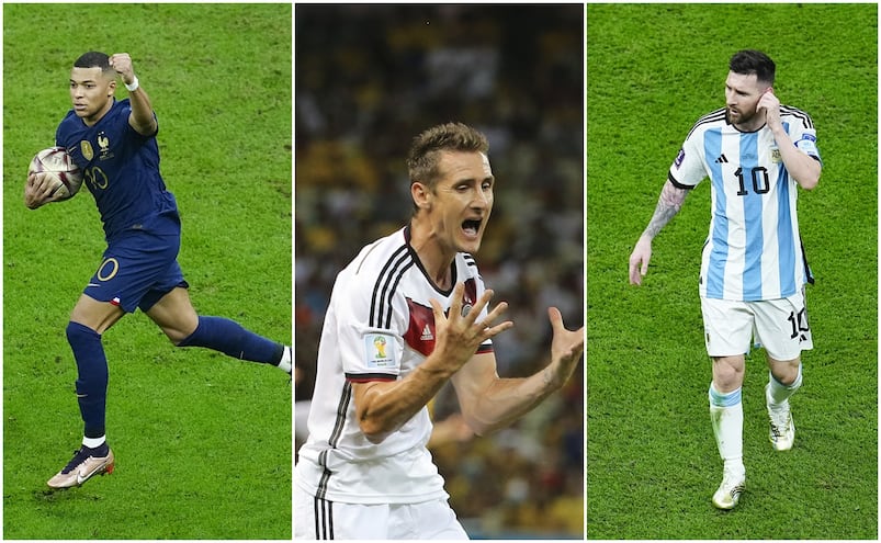 Miroslav Klose se resigna y sabe que perderá su récord de máximo goleador del Mundial ante Messi o Mbappé