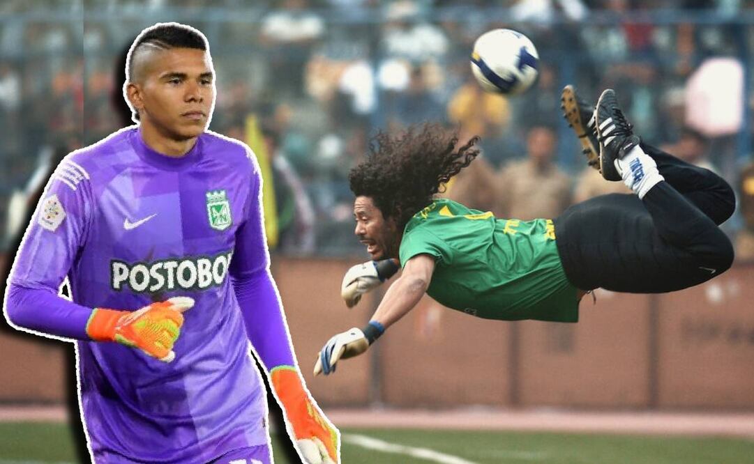 Kevin Mier, nuevo portero del Cruz Azul, fue formado en Atlético Nacional por René Higuita. Foto: Especial