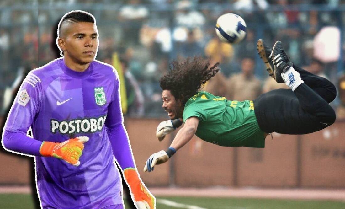 Kevin Mier, nuevo portero del Cruz Azul, fue formado en Atlético Nacional por René Higuita. Foto: Especial