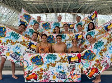 Selección de Natación Artística sacó a la venta una nueva toalla ante la falta de apoyo de Conade