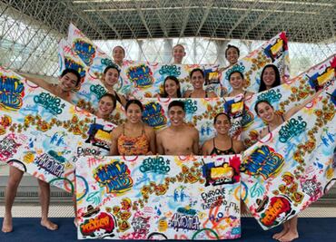 Selección de Natación Artística sacó a la venta una nueva toalla ante la falta de apoyo de Conade
