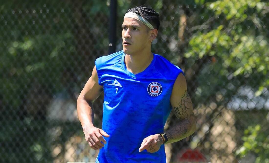 Luis Romo desea olvidar a Uriel Antuna, quien ahora es jugador de Tigres. Foto: Cruz Azul