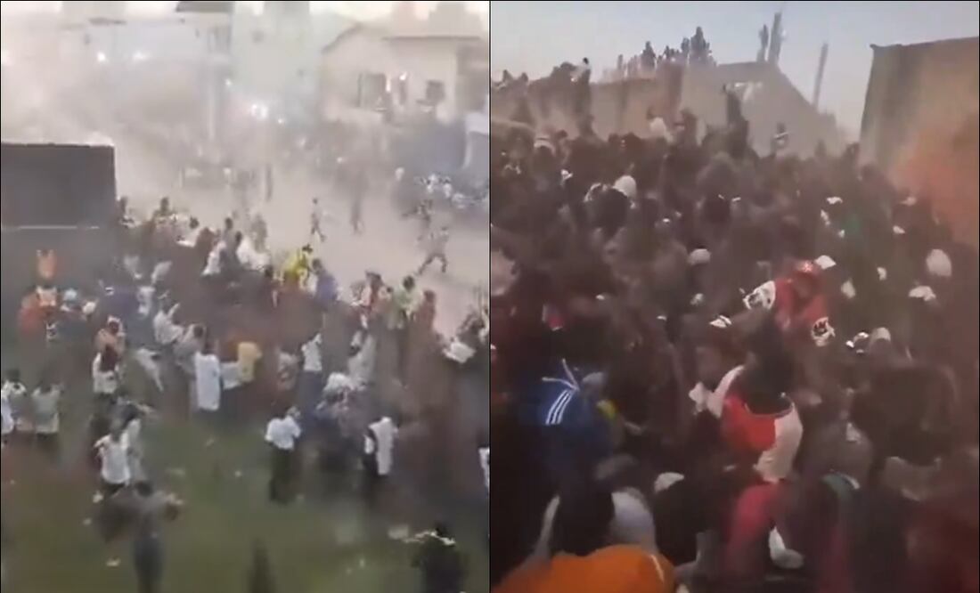 Al menos 56 personas murieron y varias resultaron heridas en las estampidas  durante un partido de futbol en la ciudad de Nzérékoré, en Guinea-Conakri. FOTOS: Capturas