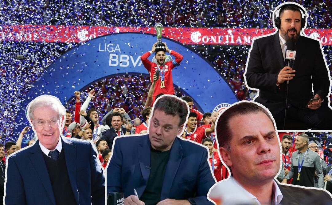 Las reacciones del medio deportivo ante el campeonato de Toluca Foto: Especial