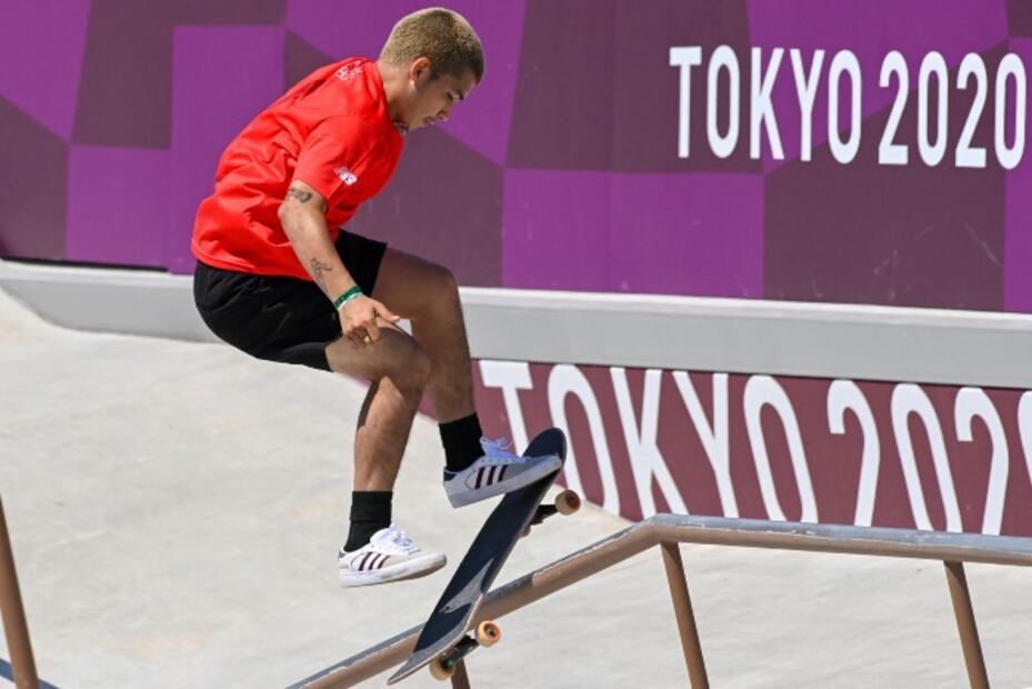 Video del Skater que se golpea en la ingle en competencia de Tokio 2020