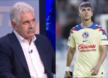 "Ni a la banca lo llevaba con esas cosas", El Tuca criticó el polémico peinado de Kevin Álvarez