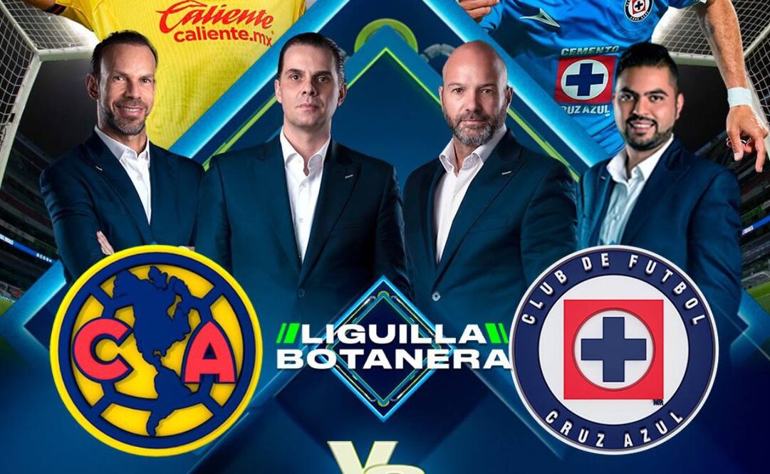 TV Azteca anunció que transmitirá la Semifinal de Vuelta entre América vs Cruz Azul. Foto: Especial