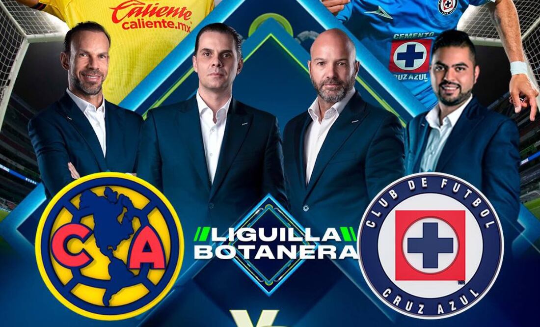 TV Azteca anunció que transmitirá la Semifinal de Vuelta entre América vs Cruz Azul. Foto: Especial