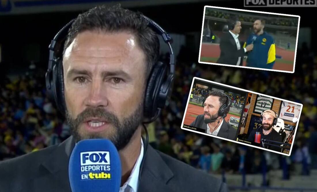 Miguel Layún apareció en la transmisión de Tubi para el partido Cruz Azul vs América de 'Concachampions'. FOTO: Especial