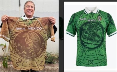La historia de la camiseta "prohibida" de la Selección Mexicana 
