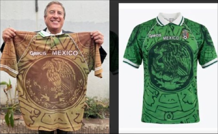 Esta es la camiseta "prohibida" de la Selección Mexicana / Foto: Captura de Pantalla ESPN