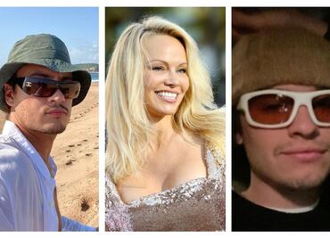 Ellos son Brandon y Dylan, los hijos de Pamela Anderson y Tommy Lee