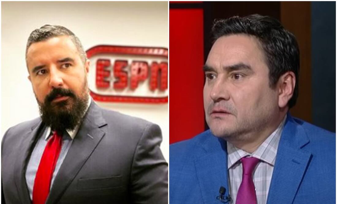 Álvaro Morales y Jorge Pietrasanta en ESPN / FOTOS: Capturas
