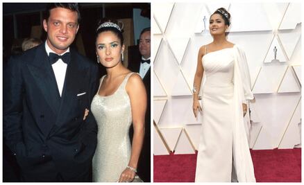 Los vestidos más atrevidos que Salma Hayek ha lucido en los Óscar