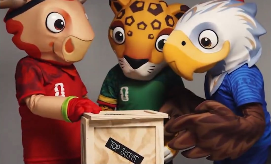 Zayu, Clutch y Maple dieron un adelanto de la presentación del balón oficial de la Copa del Mundo 2026. FOTO: Captura