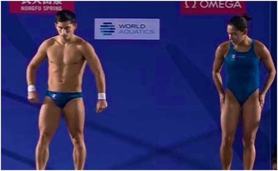 México se colgó la plata en clavados mixtos - Foto: Especial