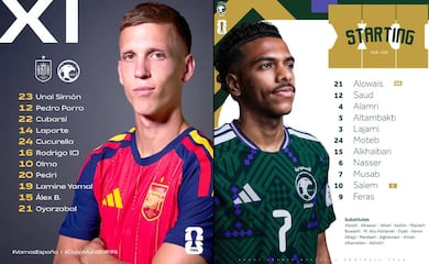 España vs Arabia Saudita: Juego ONLINE | Copa del Mundo 2026 | Fase de Grupos | Grupo H