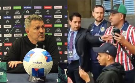 Aficionado de Chivas irrumpe en conferencia de Óscar García y exige su renuncia: '¡Son arrogantes!'