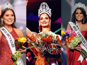 Las 3 mujeres mexicanas que han ganado Miss Universo