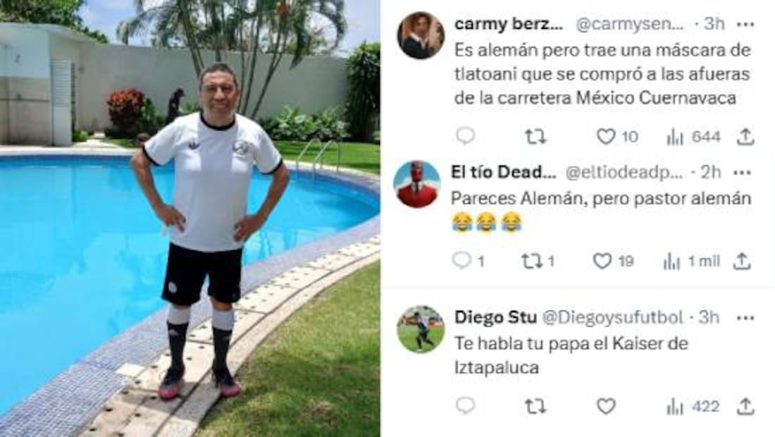 Ricardo Salazar, experto en estadísticas de TUDN, fue criticado por su afición a la selección de Alemania. Foto: Especial
