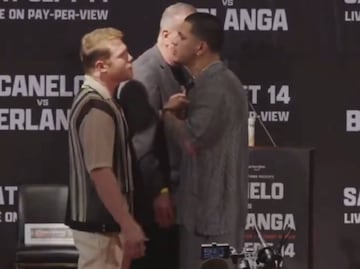 Canelo Álvarez amenazó a Edgar Berlanga: "Este viejo te va a dar la put... de tu vida"