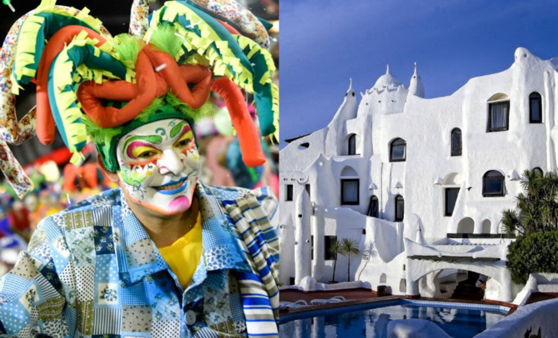 El carnaval y el Hotel Casapueblo son imperdibles en Uruguay. Fotos cortesía.