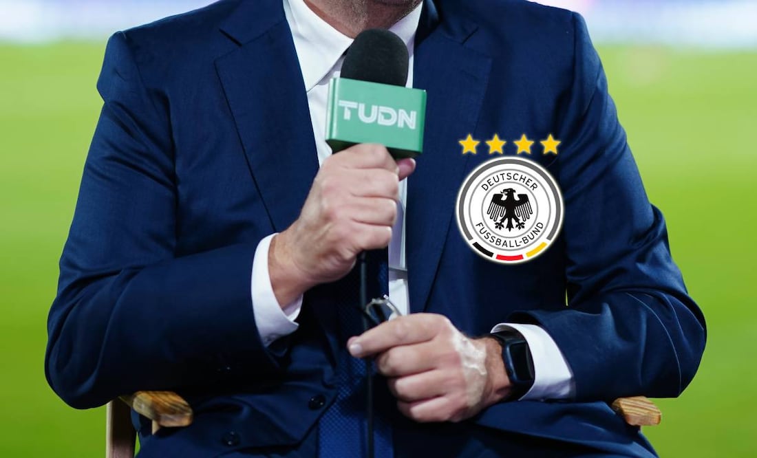 Comentarista de TUDN fue criticado a insultado tras mostrar su afición por la selección de Alemania. Foto: Especial